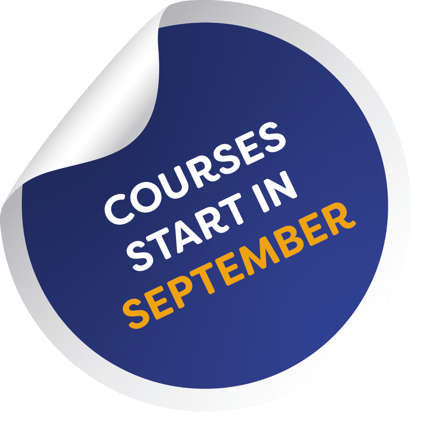 Sticker Courses start in september