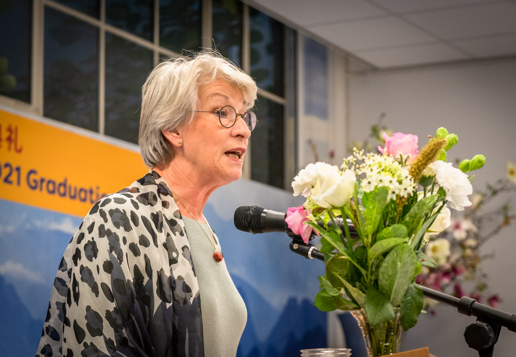 Speech by Wilma van Maarschalkerweerd - Graduation 2021 Shenzhou Open University of TCM