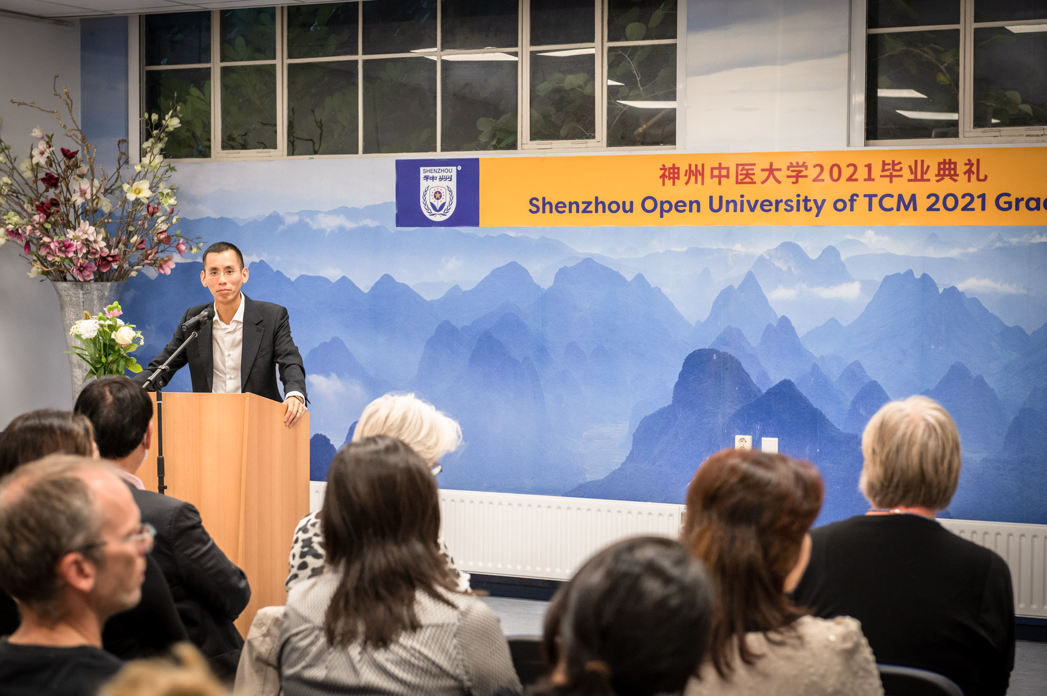 Opening by Rob van Hees Graduation 2021 Shenzhou Open University of TCM